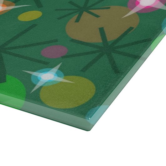 Weihnachtsbeläge Schneidebrett (Ecke)