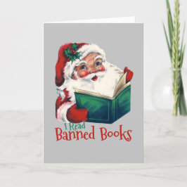 Weihnachtsbeläge verbotene Bücher Karte