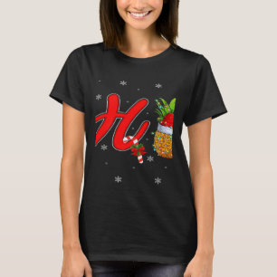 Weihnachtsbeleuchtung Ananas Ho3 Ho Ho Ho Ananas C T-Shirt
