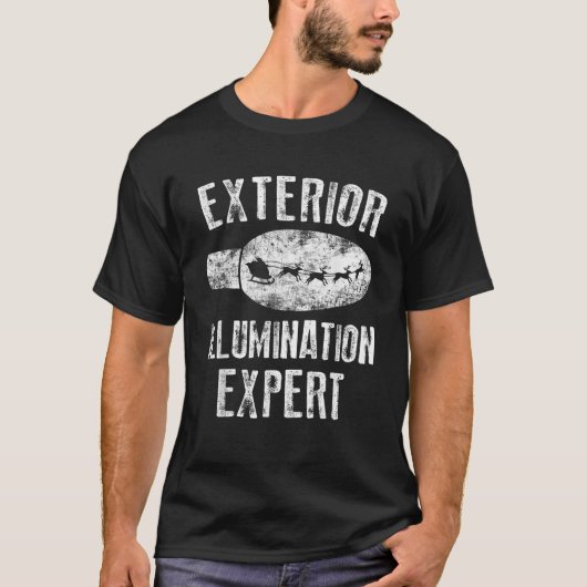 Weihnachtsbeleuchtung Außenbeleuchtung Ex T-Shirt (Vorderseite)