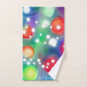 Weihnachtsbeleuchtung Badhandtuch Set (Handtuch)