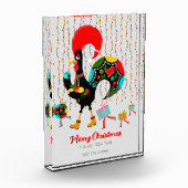 Weihnachtsbeleuchtung, Baubel, Geschenke und Raste Fotoblock (Links)