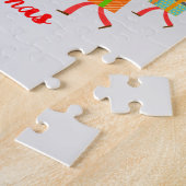 Weihnachtsbeleuchtung, Baubel, Geschenke und Raste Puzzle (Seite)