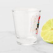 Weihnachtsbeleuchtung, Baubel, Geschenke und Raste Schnapsglas (Links)