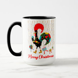 Weihnachtsbeleuchtung, Baubel, Geschenke und Raste Tasse