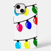 Weihnachtsbeleuchtung Case-Mate iPhone Hülle (Rückseite)
