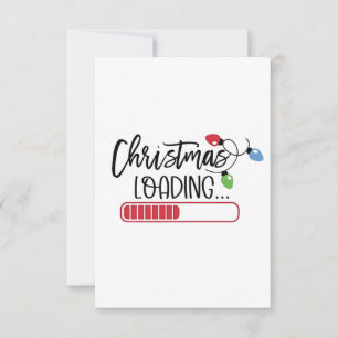 Weihnachtsbeleuchtung Dankeskarte