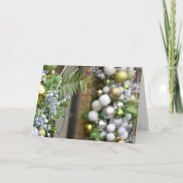 Weihnachtsbeleuchtung Dekorationen London Fotograf Karte