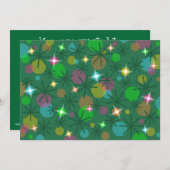 Weihnachtsbeleuchtung - Einladung (Vorne/Hinten)