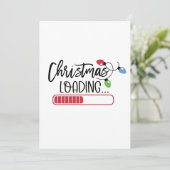 Weihnachtsbeleuchtung Einladung (Stehend Vorderseite)