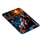 Weihnachtsbeleuchtung - Fantasie des Santa North P Magnet (Rechte Seite)