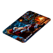 Weihnachtsbeleuchtung - Fantasie des Santa North P Magnet (Linke Seite)