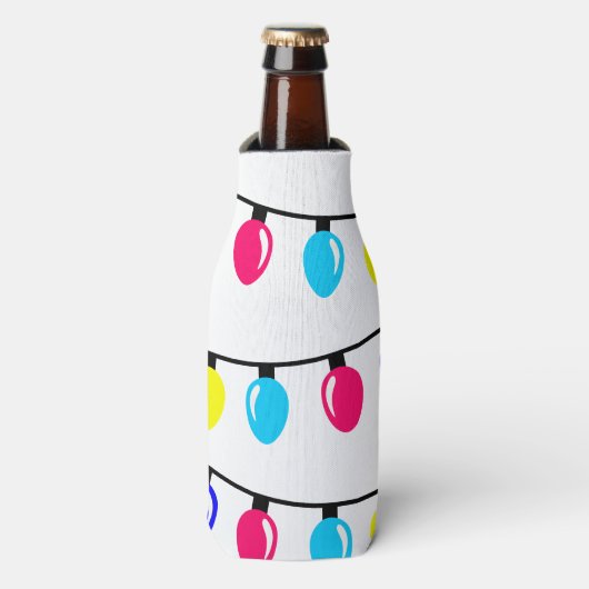 Weihnachtsbeleuchtung Flaschenkühler (Flaschenvorderseite)