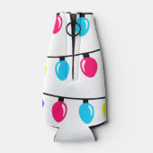 Weihnachtsbeleuchtung Flaschenkühler (Rückseite)