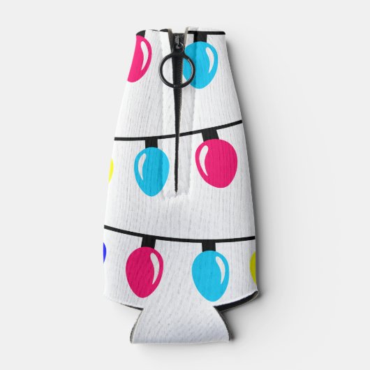 Weihnachtsbeleuchtung Flaschenkühler (Rückseite)