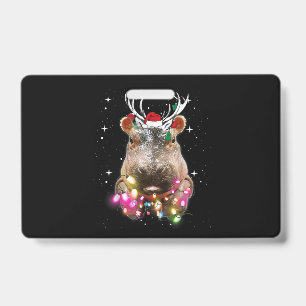 Weihnachtsbeleuchtung Flusspferd Fiona Hippopotamu Ausweis