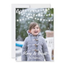 Weihnachtsbeleuchtung Foto Weihnachtskarte