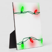 Weihnachtsbeleuchtung Fotoplatte (Seite)