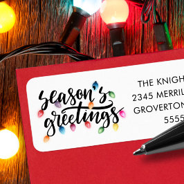 Weihnachtsbeleuchtung Frohe Festtage