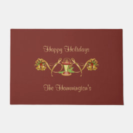 Weihnachtsbeleuchtung Fußmatte