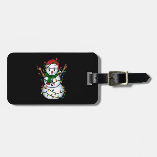 Weihnachtsbeleuchtung Gepäckanhänger (Vorderseite horizontal)