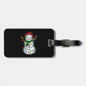 Weihnachtsbeleuchtung Gepäckanhänger (Rückseite horizontal)