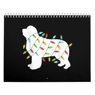 Weihnachtsbeleuchtung - Geschenke für Neufundland Kalender