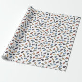 Weihnachtsbeleuchtung Geschenkpapier (Ungerollt)