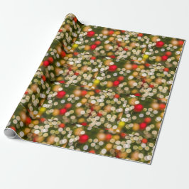 Weihnachtsbeleuchtung Geschenkpapier