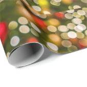 Weihnachtsbeleuchtung Geschenkpapier (Rolleneckpunkt)