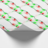Weihnachtsbeleuchtung Geschenkpapier (Ecke)