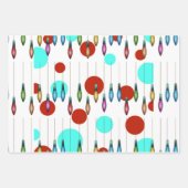 Weihnachtsbeleuchtung Geschenkpapier Set (Vorderseite 3)