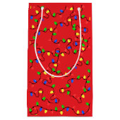 Weihnachtsbeleuchtung Geschenktasche Kleine Geschenktüte (Vorderseite)
