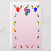 Weihnachtsbeleuchtung - Geschichten Briefpapier (Vorne/Hinten)