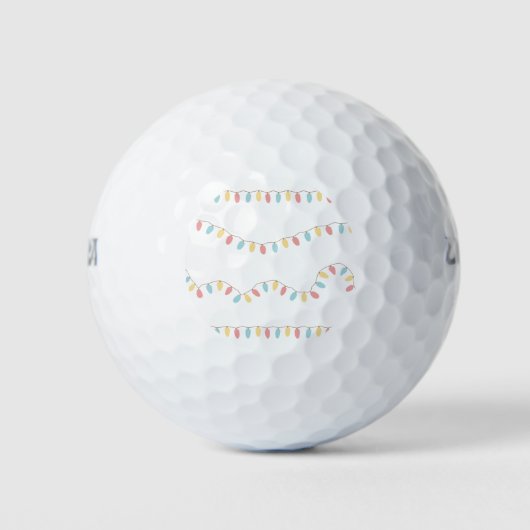 Weihnachtsbeleuchtung Golfball (Vorderseite)