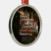 Weihnachtsbeleuchtung Guildford Silbernes Ornament (Rechts)