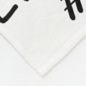 Weihnachtsbeleuchtung ich bin gut alles ist schön  fleecedecke (Ecke)