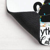 Weihnachtsbeleuchtung ich bin gut alles ist schön mousepad (Ecke)