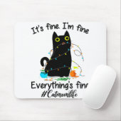 Weihnachtsbeleuchtung ich bin gut alles ist schön mousepad (Mit Mouse)