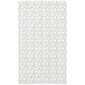 Weihnachtsbeleuchtung in Aquarellfarben Tischdecke (Vorderseite)