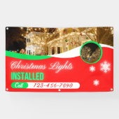 Weihnachtsbeleuchtung individuell installiert banner (Horizontal)