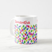 Weihnachtsbeleuchtung  kaffeetasse (Vorderseite Links)