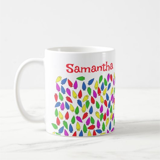 Weihnachtsbeleuchtung  kaffeetasse (Links)
