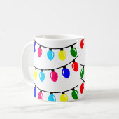 Weihnachtsbeleuchtung Kaffeetasse (Vorderseite Links)