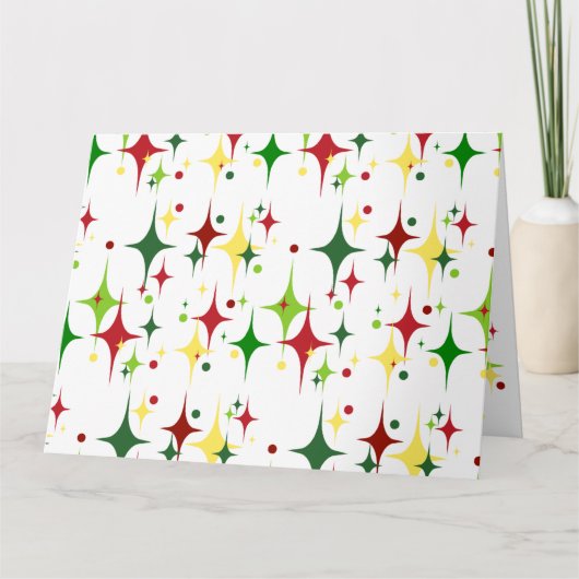 Weihnachtsbeleuchtung Karte (Vorderseite)