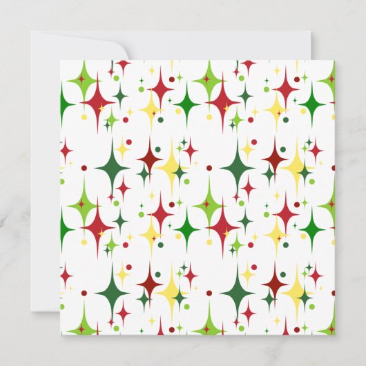 Weihnachtsbeleuchtung Karte (Vorderseite)