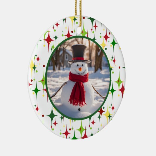 Weihnachtsbeleuchtung Keramik Ornament (Rechts)