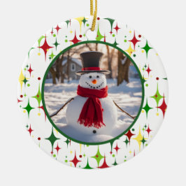 Weihnachtsbeleuchtung Keramik Ornament