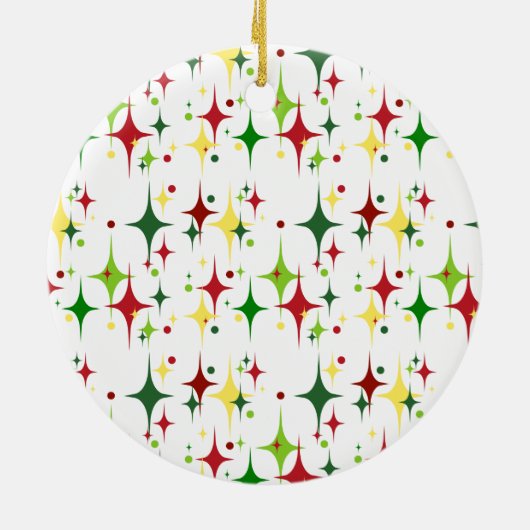 Weihnachtsbeleuchtung Keramik Ornament (Hinten)