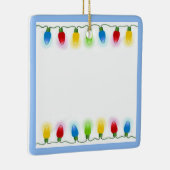 Weihnachtsbeleuchtung Keramikornament (Rechts)